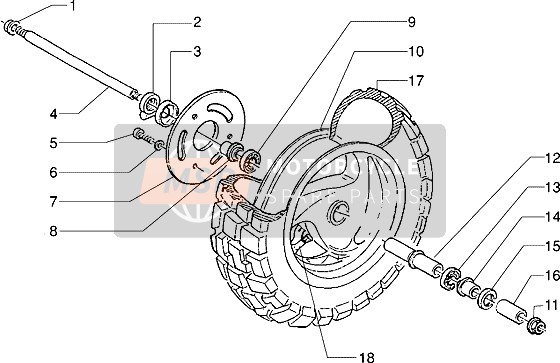 2709460003, V.Band 2.50X18, Piaggio, 2