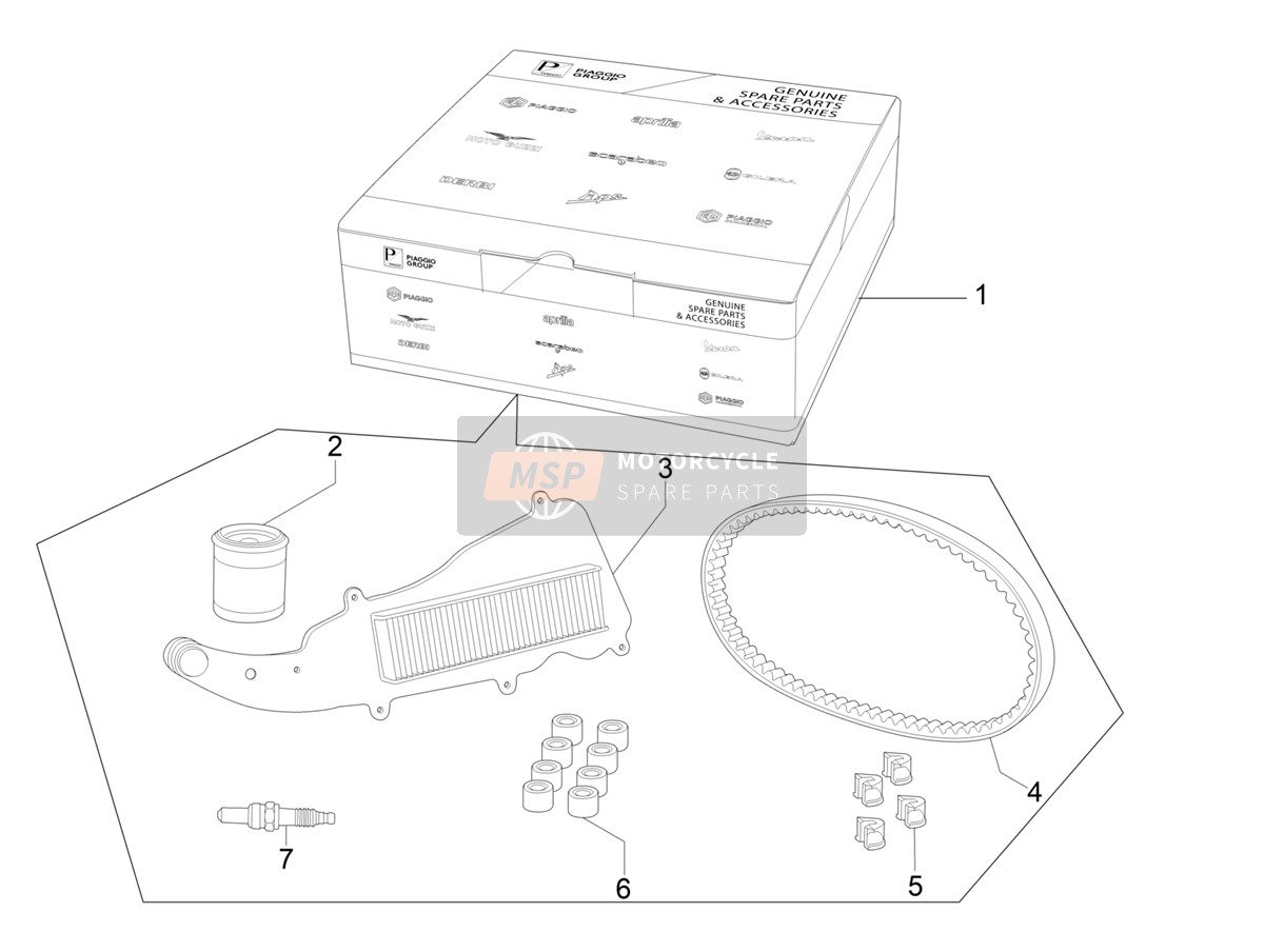 Kit Complet D'usure Et D'entretien