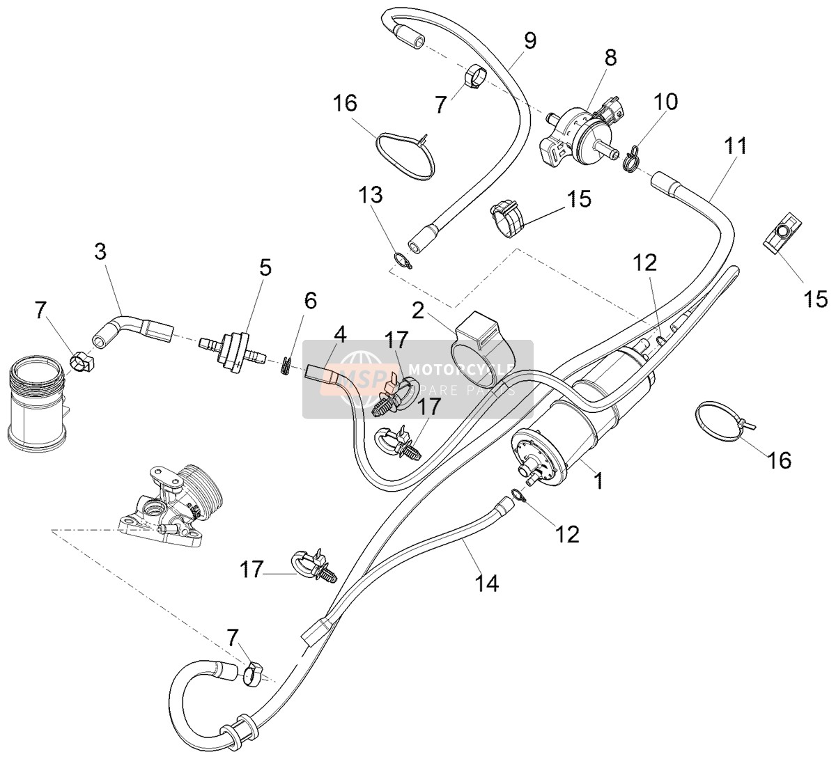 Anti-percolation system