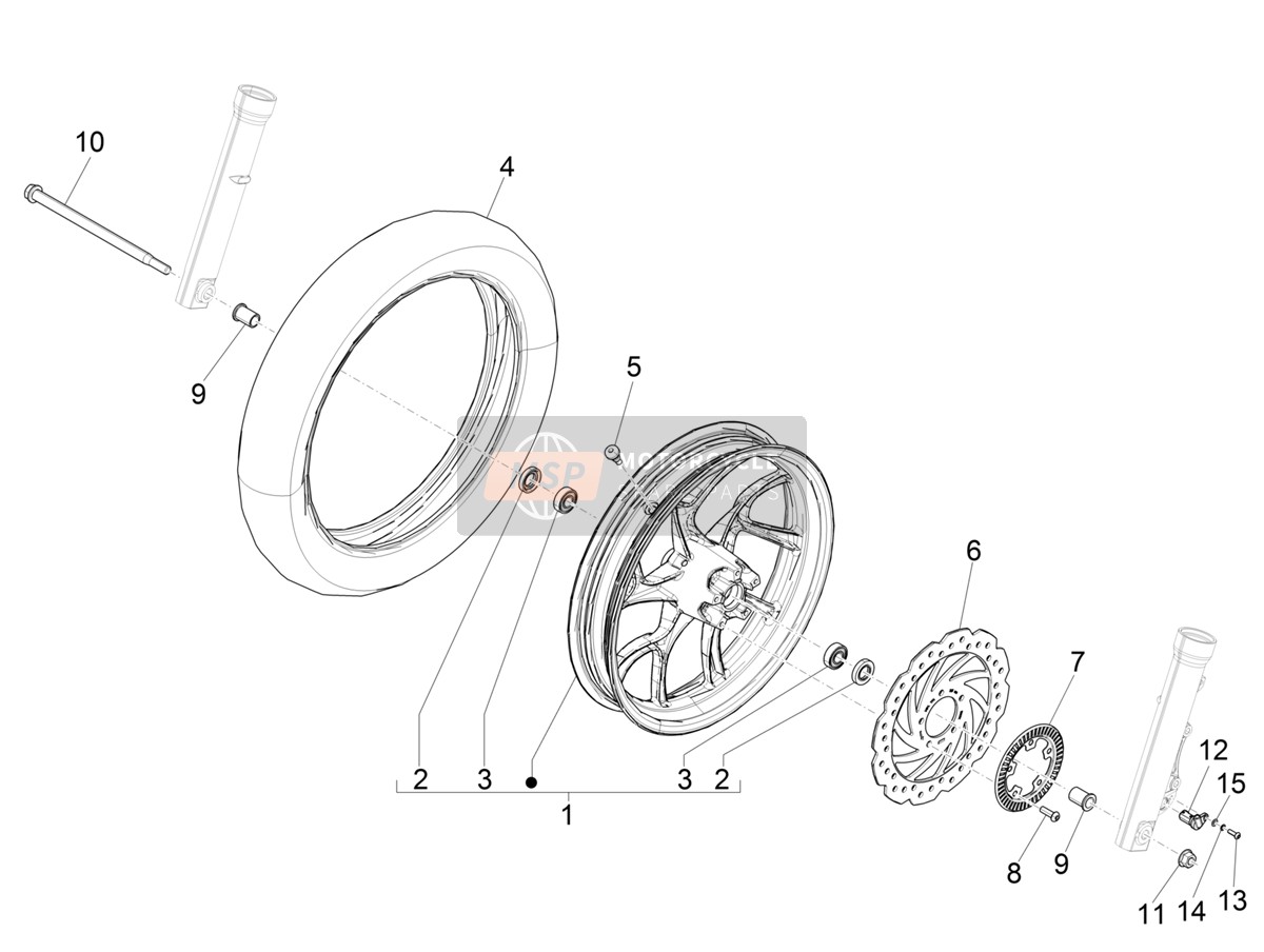 Front wheel