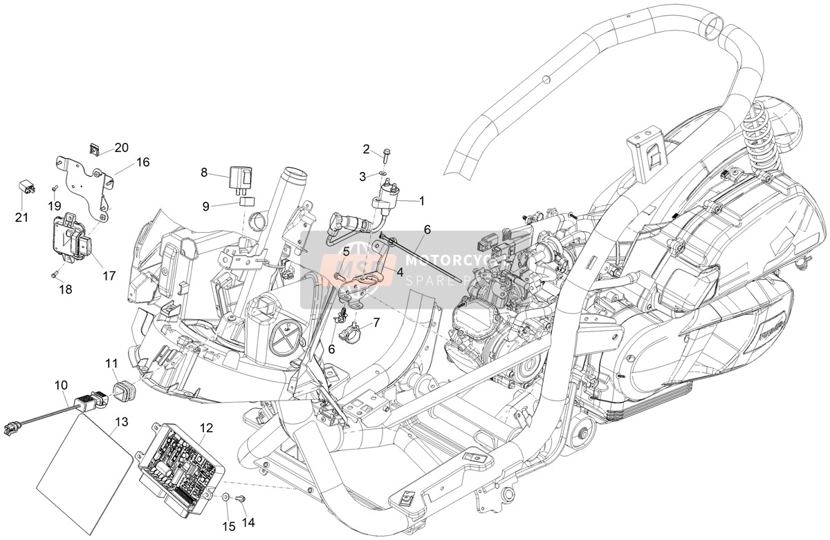 1D003323, 1D003323, Piaggio, 2