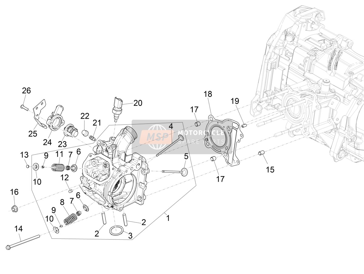 Head unit - Valve