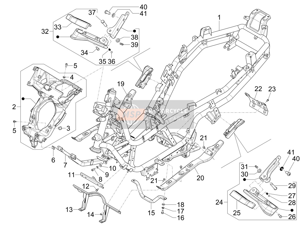 1B008127, Vis, Piaggio, 0