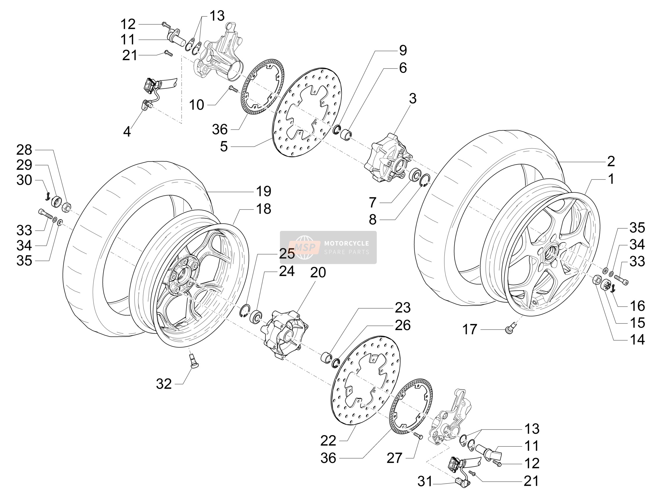 Roue Avant