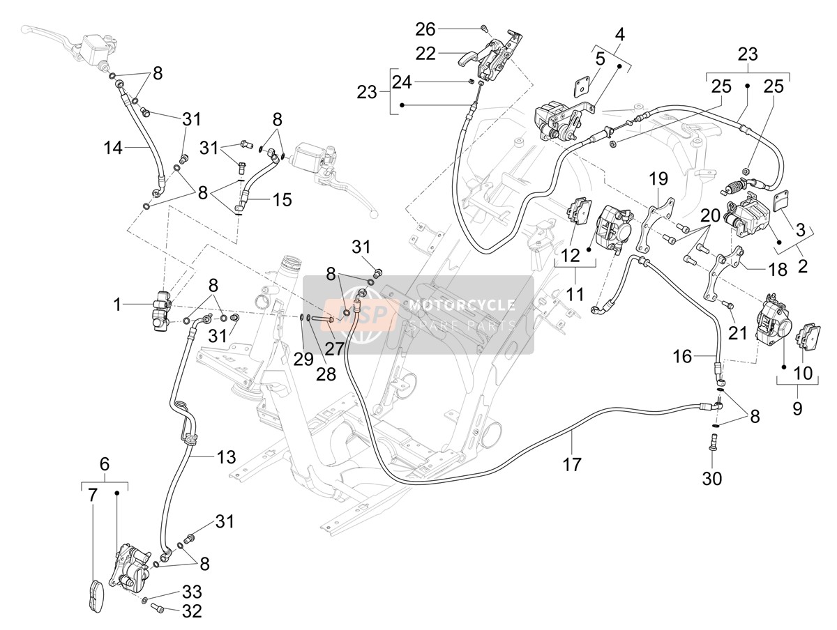 B011531, Ecrou, Piaggio, 0