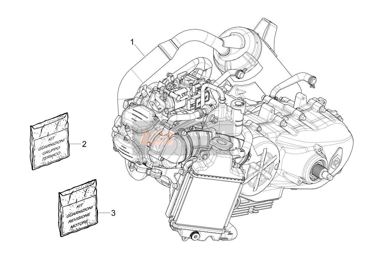 Motor Baugruppe