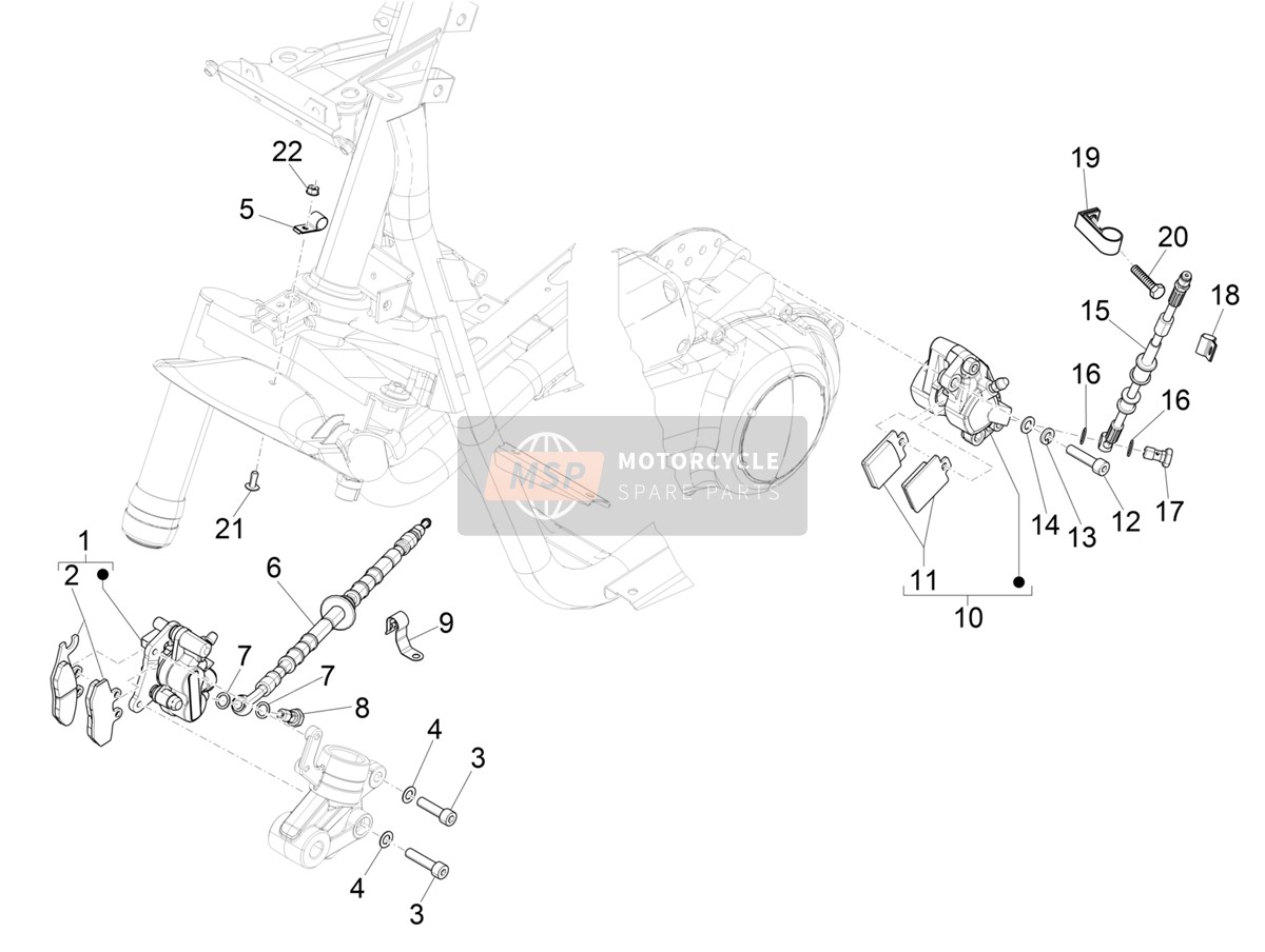 Brakes pipes - Calipers