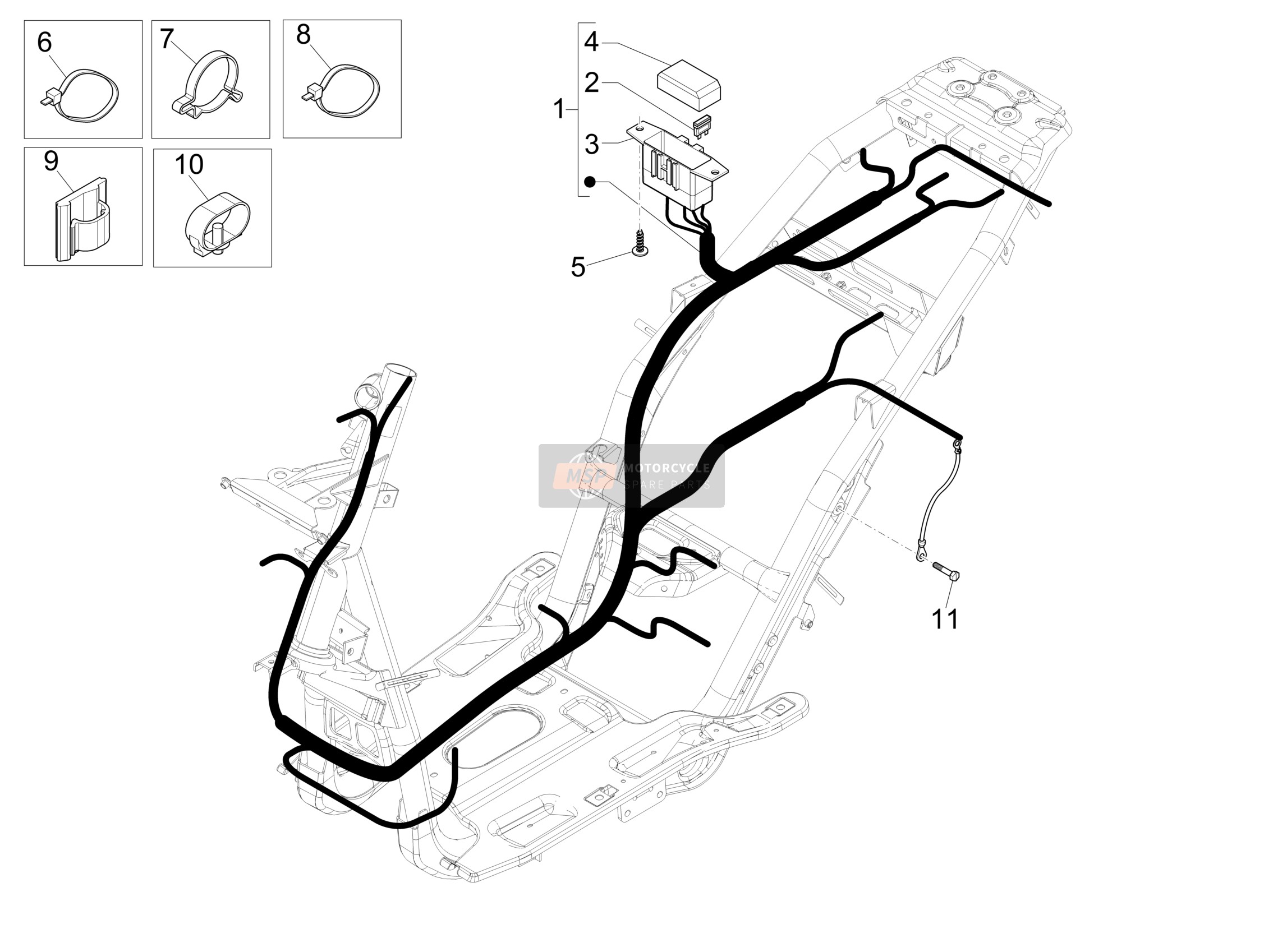 Main cable harness