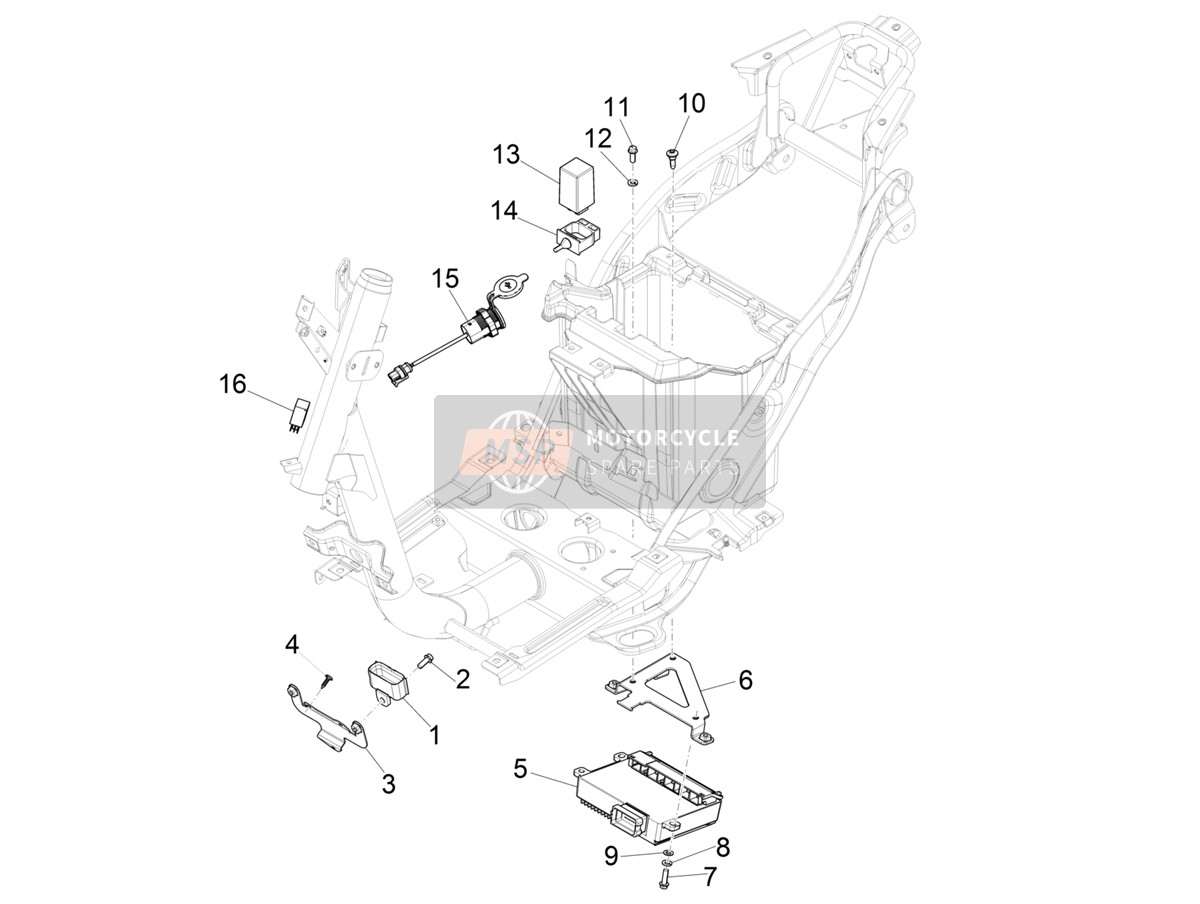 1D002621, Deckel, Piaggio, 0