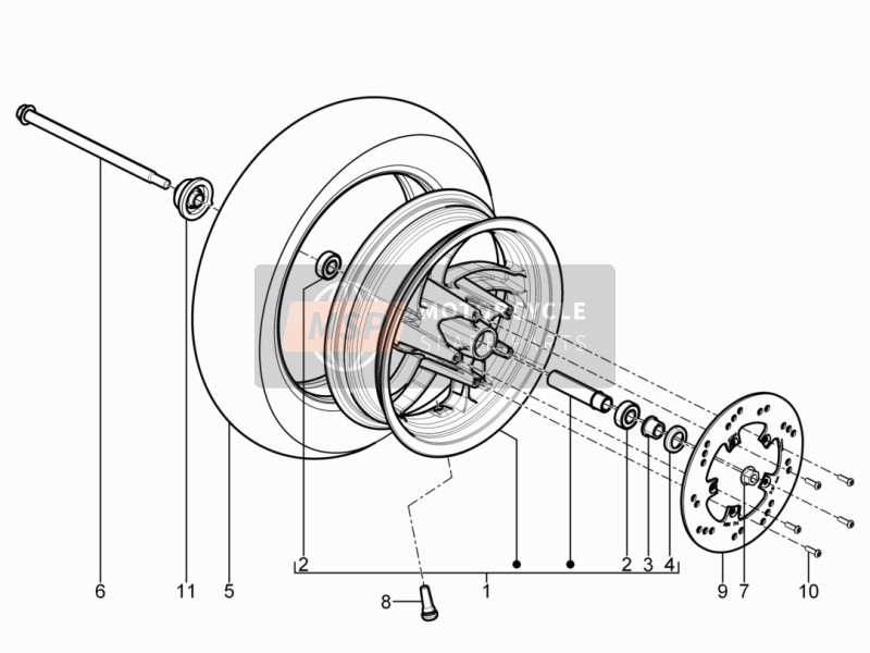 Front wheel