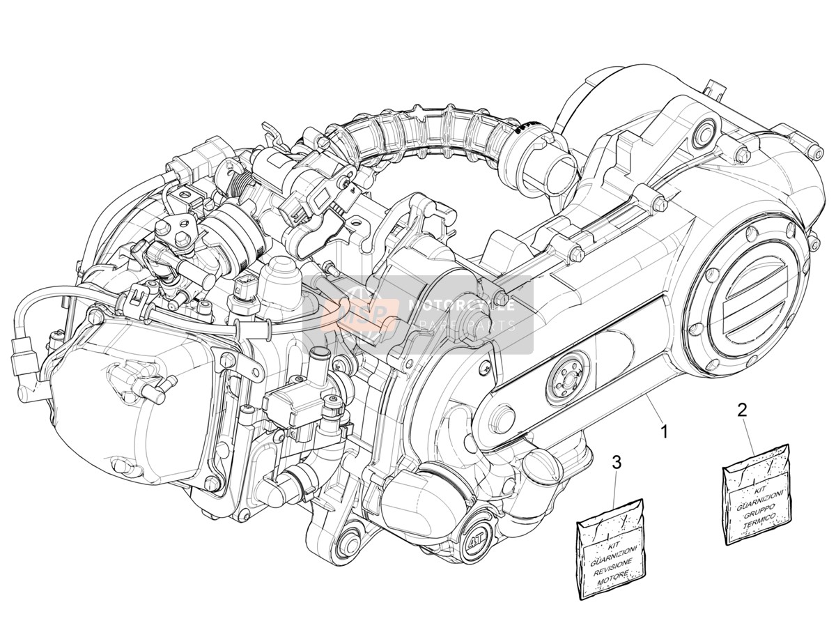 Motor Baugruppe