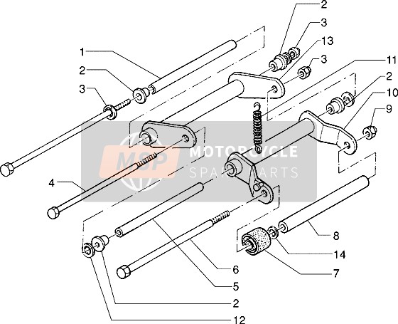 CM067802, Ausgleichplatte, Piaggio, 1