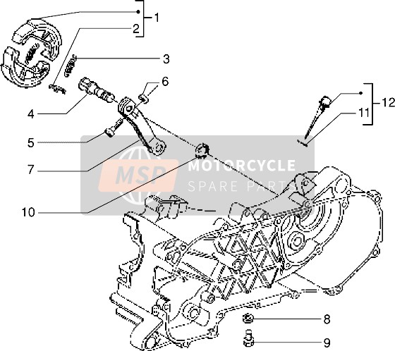 483851, Dichtung, Piaggio, 1