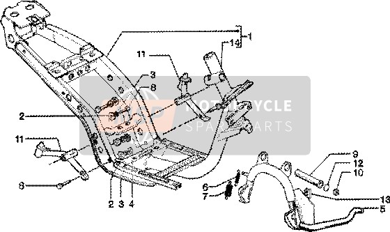 Chassis centrale standaard