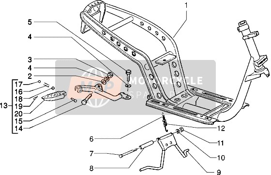 Chassis-Middenbok