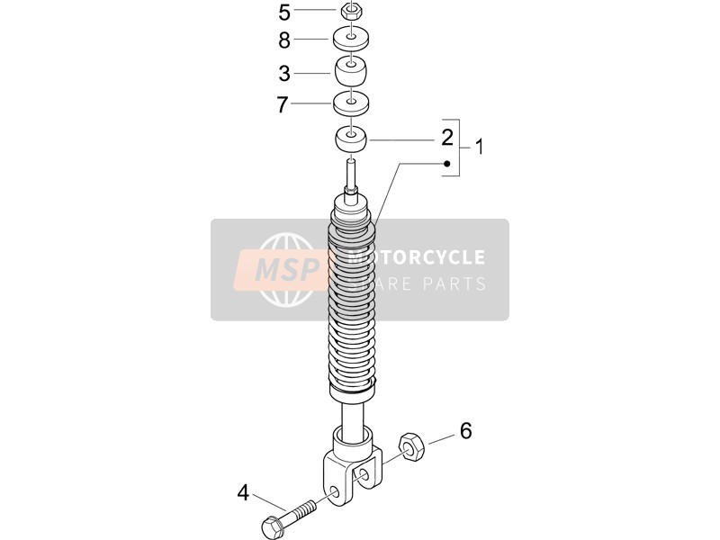 Rear Suspension - Shock Absorber/s