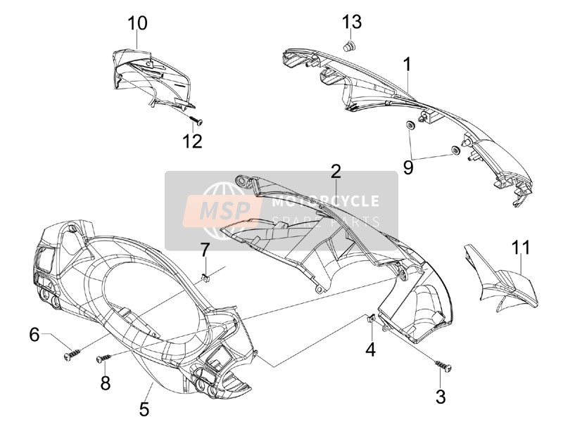 65454100EU, Tableau, Piaggio, 0