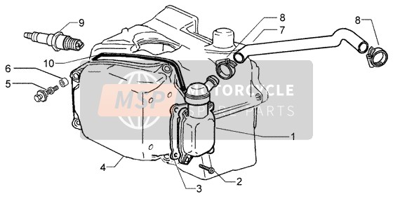 Piaggio X8 125 2007 Oil Drain Valve for a 2007 Piaggio X8 125