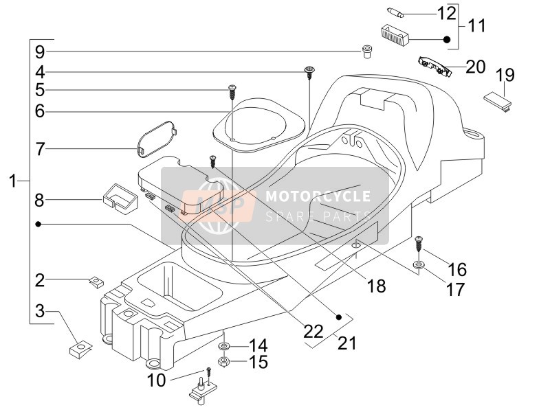 620268, Deckel, Piaggio, 0