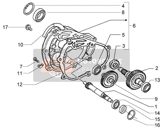 Rear Wheel Shaft