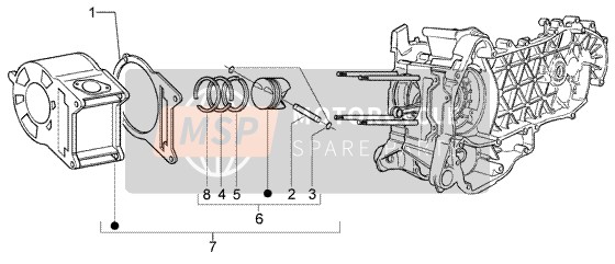 Cilindro-Pistón-Conector, Montaje