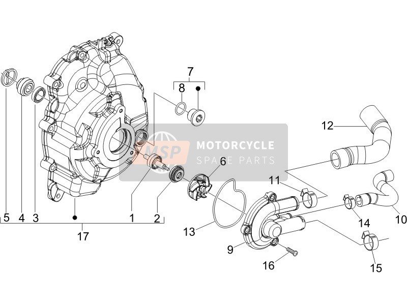 878940, Tuyau, Piaggio, 0