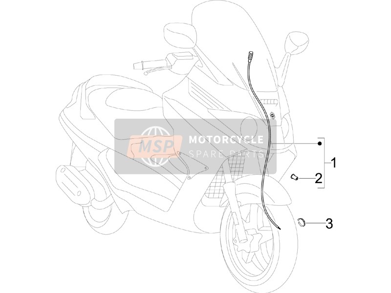 Piaggio X8 400 ie Euro 3 2006 Les transmissions pour un 2006 Piaggio X8 400 ie Euro 3