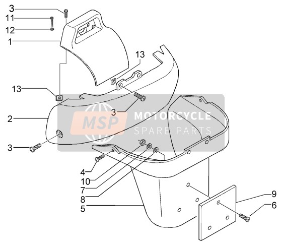 62043200D9, Handkappen Set, Piaggio, 0