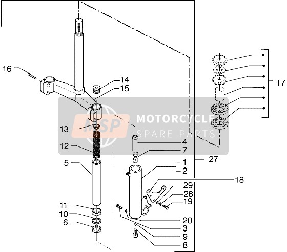 597579, Brake Caliper Support Plate, Piaggio, 2