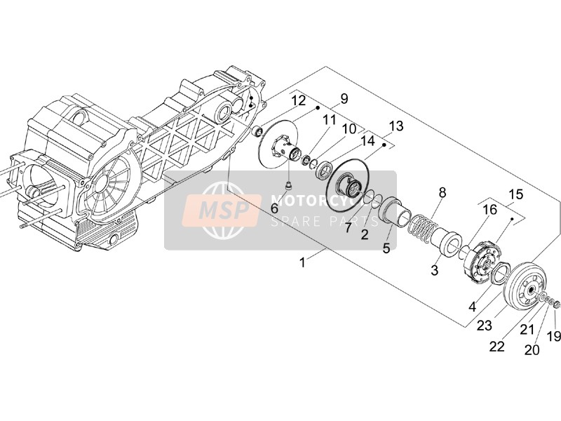 Driven Pulley