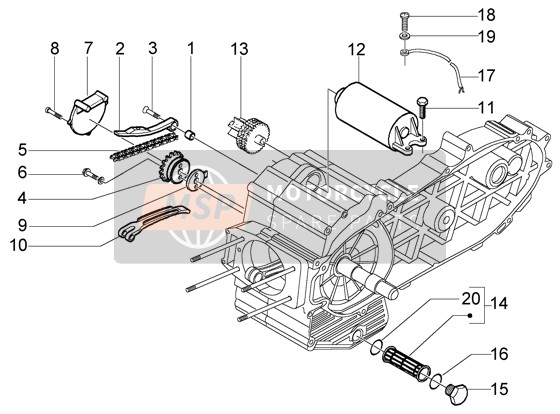 Oil Pump-Electric Starter