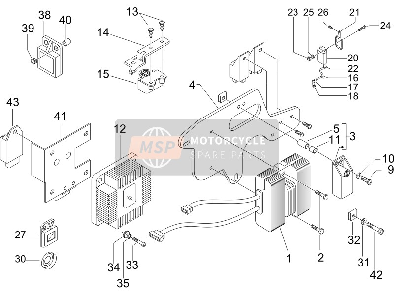 Voltage Regulators - Electronic Control Units (ecu) - H.T. Coil