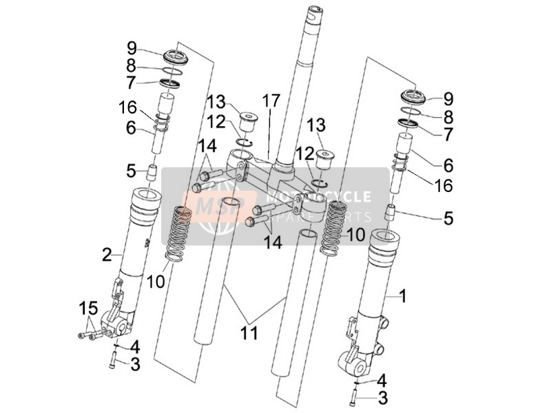 Fork Components (Kayaba)