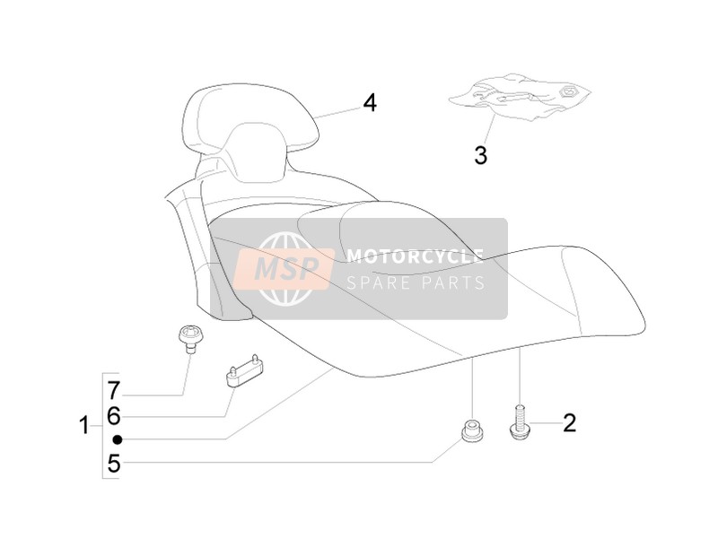 Saddle/Seats - Tool Roll