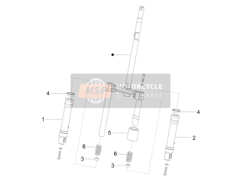 Composants de fourche (Wuxi Top)