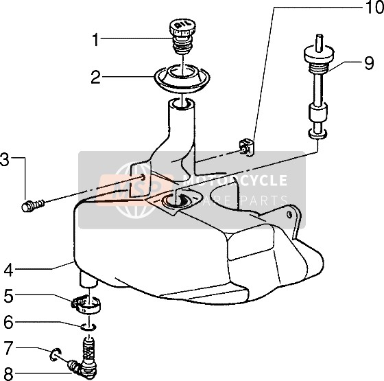 299051, Tandspelinmeter, Piaggio, 0