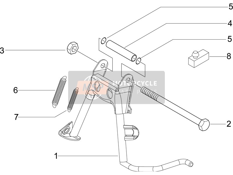 Piaggio Zip & Zip 2006 In piedi/s per un 2006 Piaggio Zip & Zip