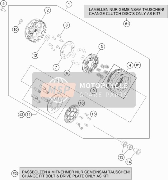 45232139044, Ball Cage Assembly, KTM, 0