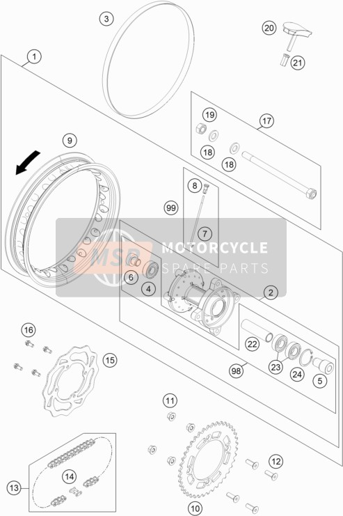 0125120003, Vlak Washer DIN0125-A13, KTM, 0