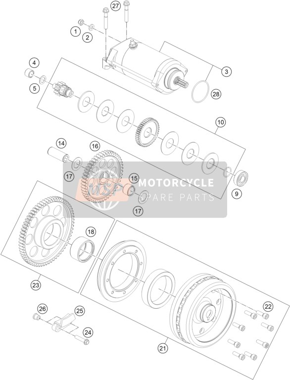 0618101410, Needle Sleeve Hk 1010 10X14X10, KTM, 2