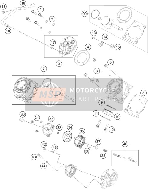 0025050106, Hh Collar Screw M5X10 TX30, KTM, 2