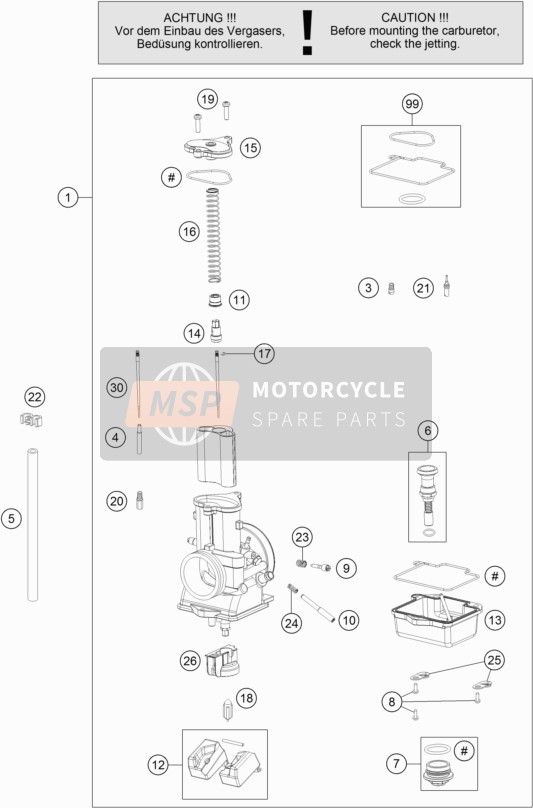 55431017000, Adjuster & Compression Spring, KTM, 0