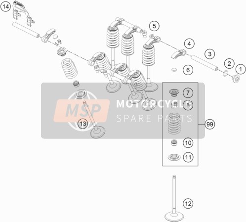 77036033000, Valve Collet, KTM, 2