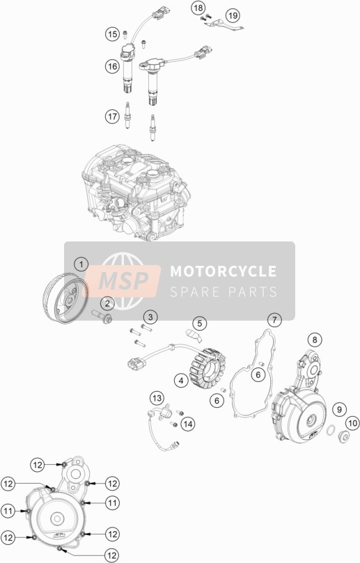 59030023100, Dowel,  6X8X11.5, KTM, 0