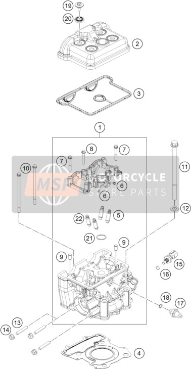 J800000601002, Dowel 8X6.3X10, KTM, 0