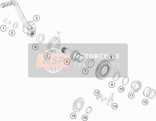 54833044000, Stop Schijf 25X31X1,5, KTM, 2