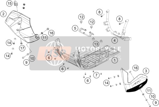 Garde moteur 1