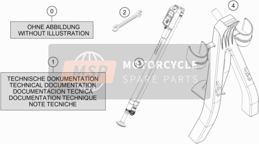 KTM 125 SX 2022 SEPERATE ENCLOSURE 2 for a 2022 KTM 125 SX