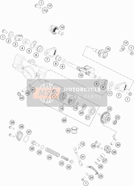 0000140501200S, Hex Collar Screw M 5X12 SW=6, KTM, 0