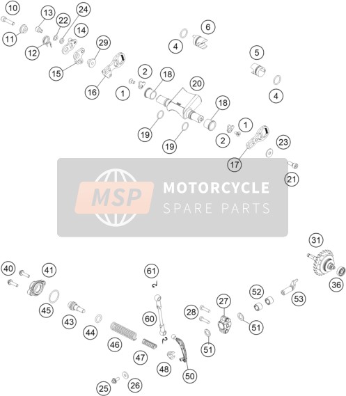 0014050123, Vis Epaulee M 5X12    SW=6, KTM, 0